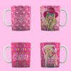 Plantillas Tazas Barbie