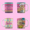 Plantillas Tazas Barbie