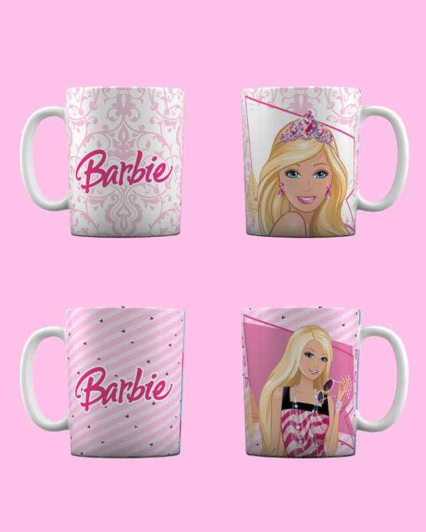 Plantillas Tazas Barbie