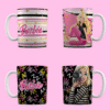 Plantillas Tazas Barbie