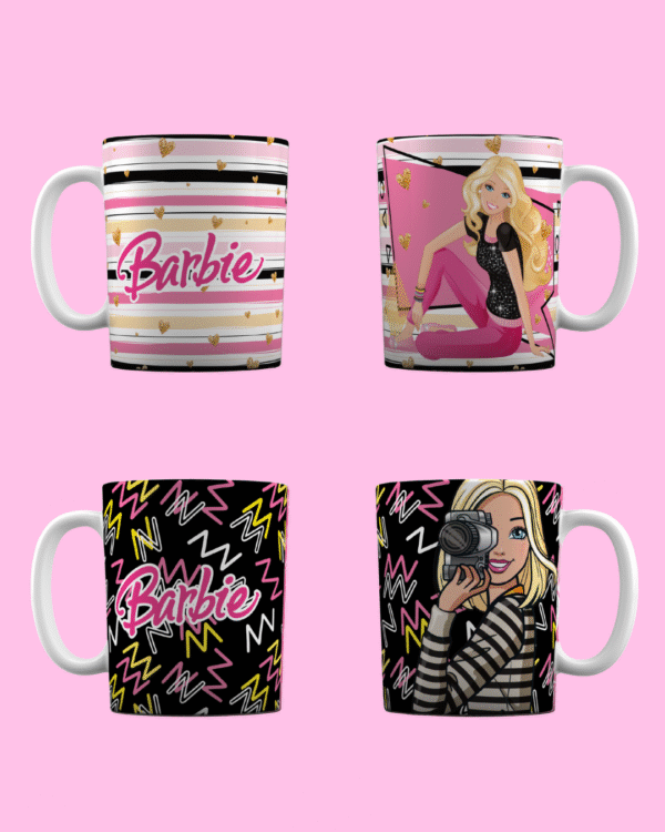 Plantillas Tazas Barbie