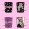 Plantillas Tazas Barbie