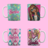 Plantillas Tazas Barbie