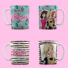 Plantillas Tazas Barbie