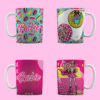Plantillas Tazas Barbie