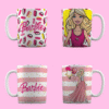 Plantillas Tazas Barbie