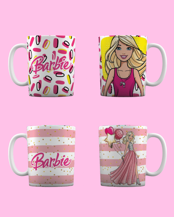 Plantillas Tazas Barbie