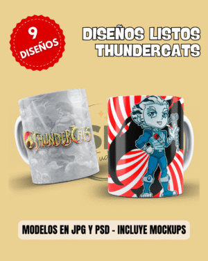 Plantillas Tazas Thundercats