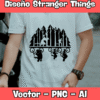 Diseño Remera Stranger Things - Once y Amigos