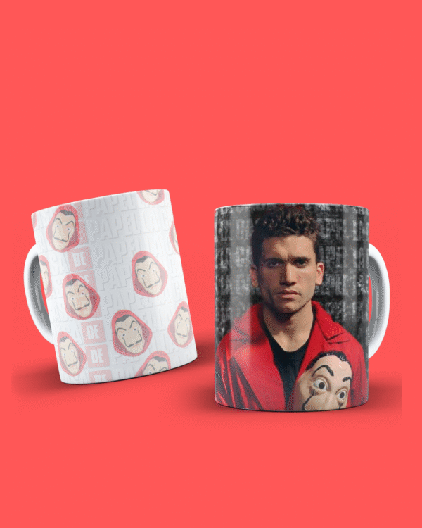 Plantillas Tazas La Casa de Papel Vol. 1