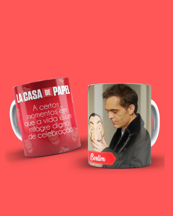 Plantillas Tazas La Casa de Papel Vol. 1