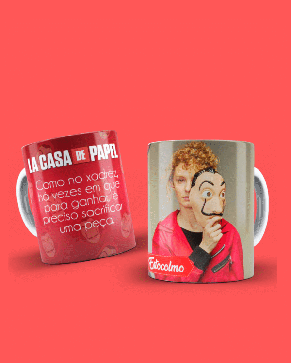 Plantillas Tazas La Casa de Papel Vol. 1