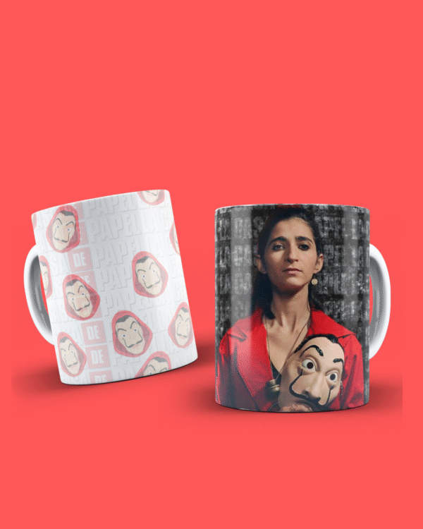 Plantillas Tazas La Casa de Papel Vol. 1