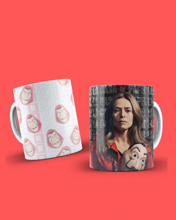 Plantillas Tazas La Casa de Papel Vol. 1