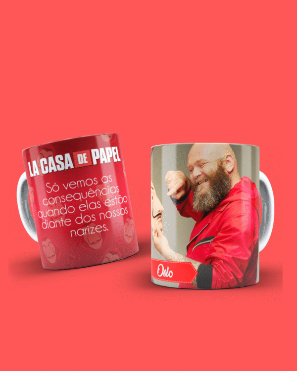 Plantillas Tazas La Casa de Papel Vol. 1