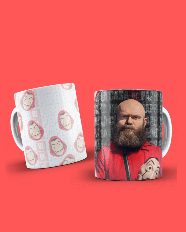 Plantillas Tazas La Casa de Papel Vol. 1