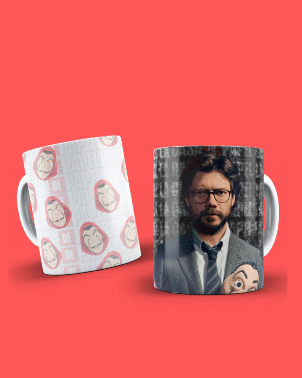 Plantillas Tazas La Casa de Papel Vol. 1