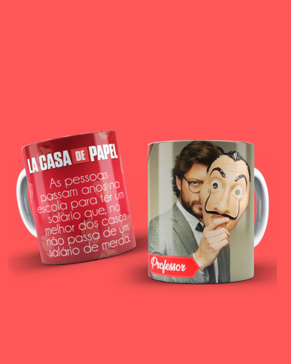 Plantillas Tazas La Casa de Papel Vol. 1