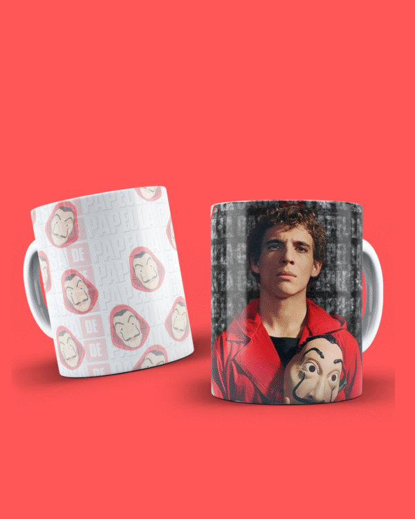 Plantillas Tazas La Casa de Papel Vol. 1