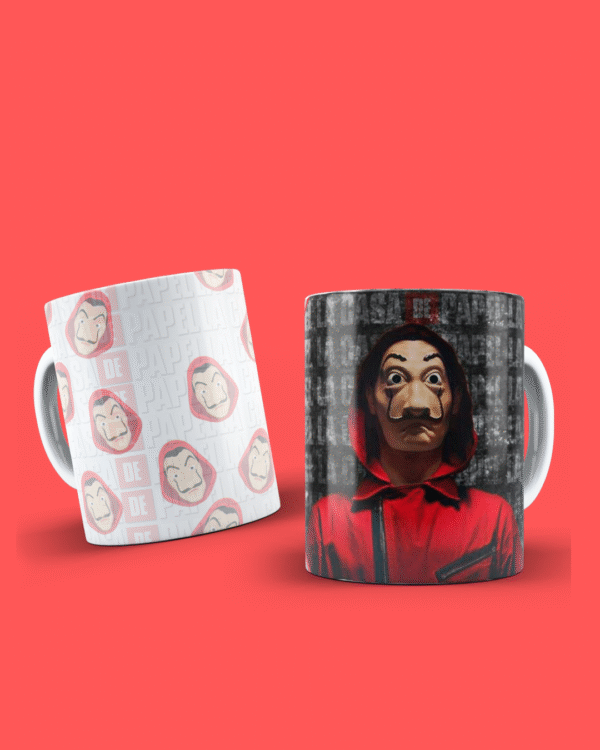 Plantillas Tazas La Casa de Papel Vol. 1