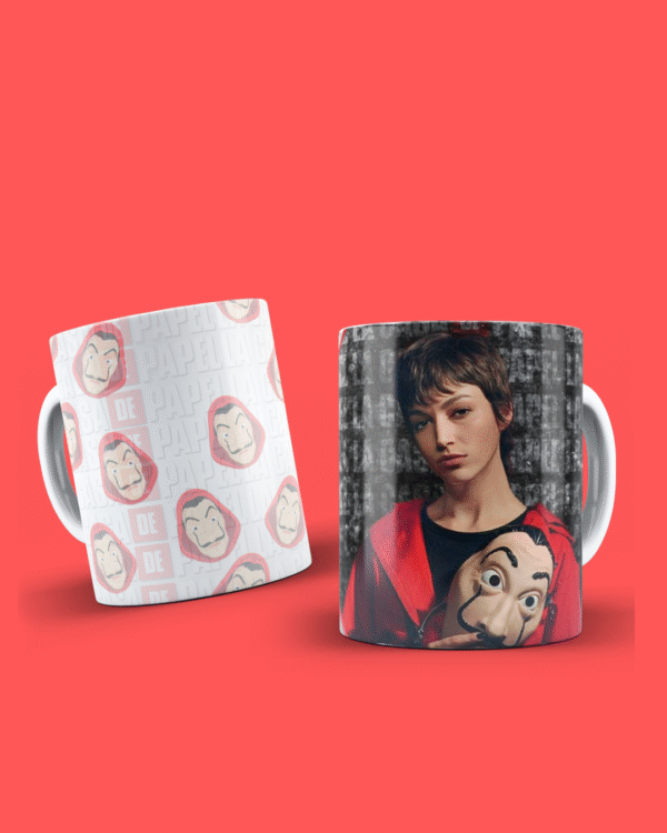 Plantillas Tazas La Casa de Papel Vol. 1