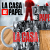 Plantillas Tazas La Casa de Papel Vol. 2