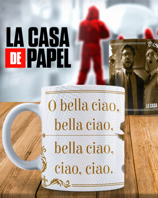 Plantillas Tazas La Casa de Papel Vol. 2