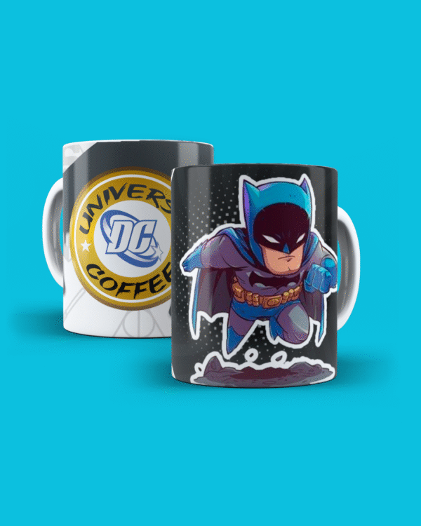 Plantillas Tazas Personajes DC Comics