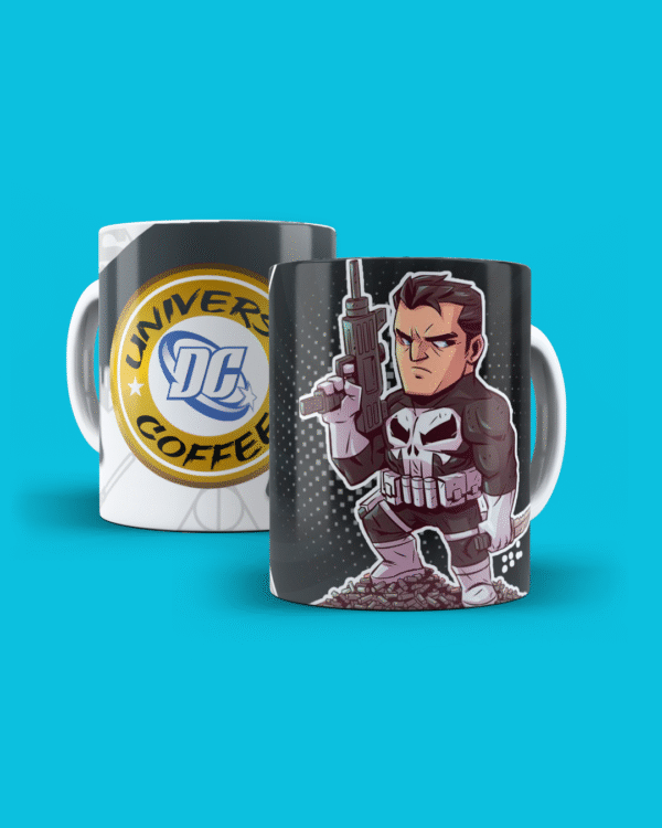 Plantillas Tazas Personajes DC Comics