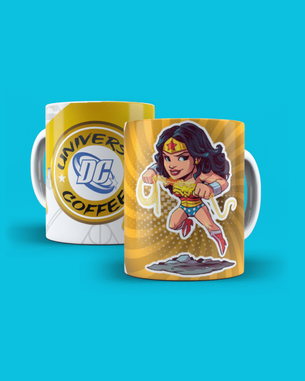 Plantillas Tazas Personajes DC Comics