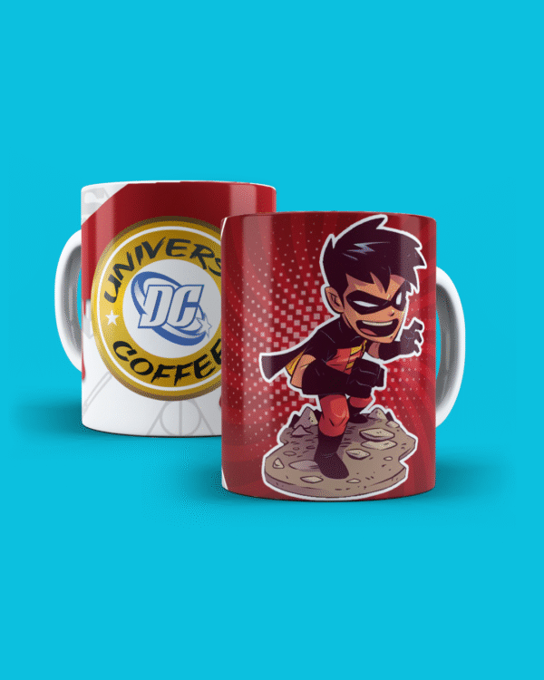 Plantillas Tazas Personajes DC Comics